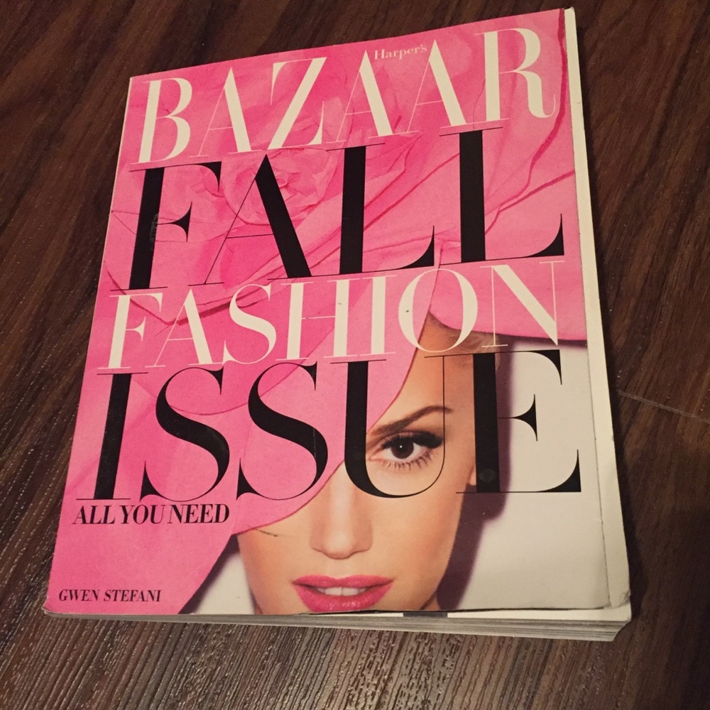 Harper’s Bazaar Fall Fashion 2012 Gwen Stefani